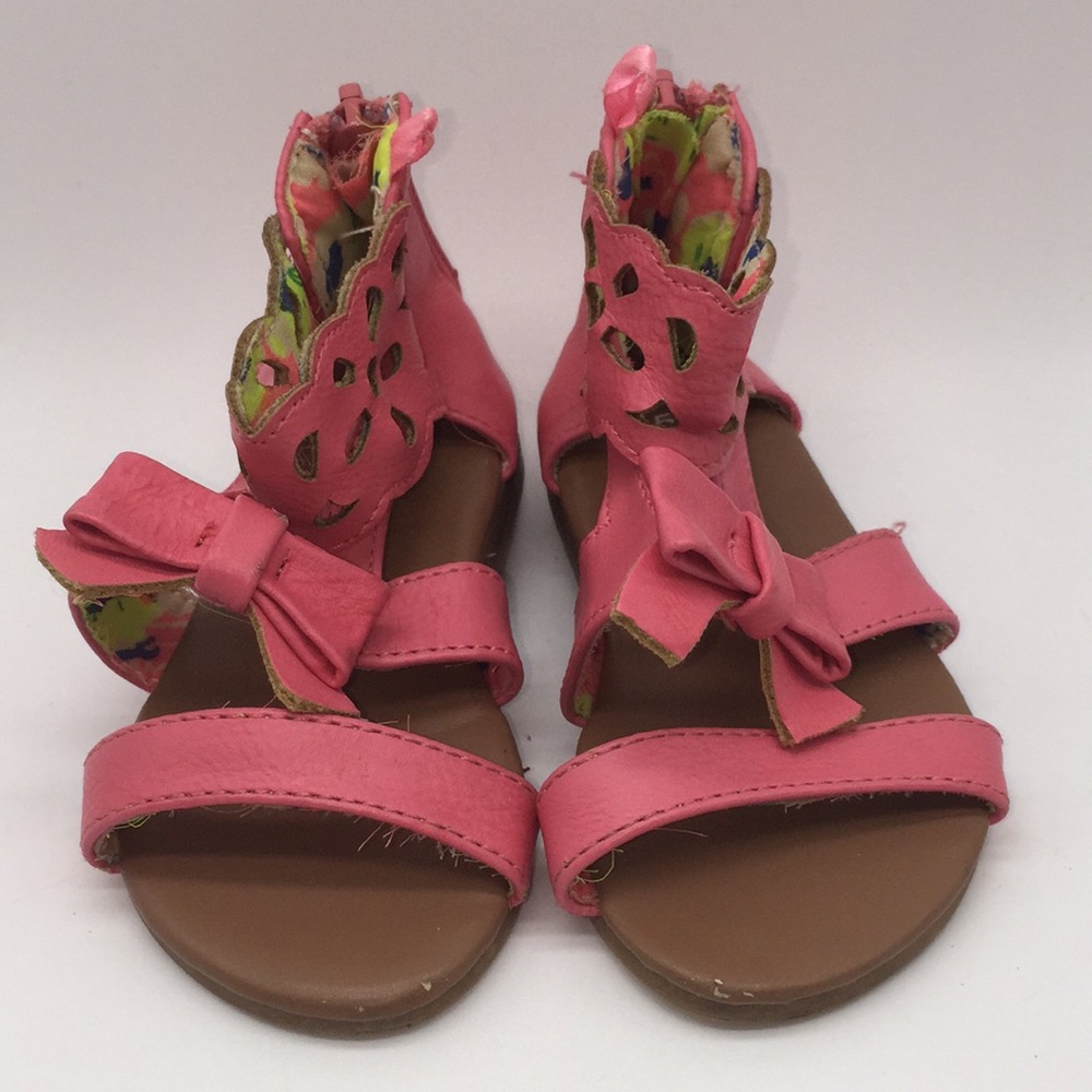 Mexx Little Girls Pink Sandals Size 5